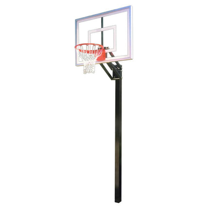 First Team Champ Adjustable In - Ground Basketball Goal Champ Turbo - Play and Sync