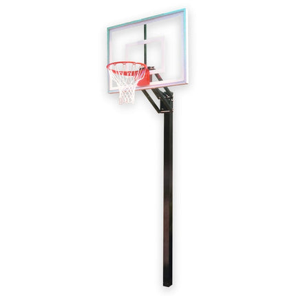 First Team Champ Adjustable In - Ground Basketball Goal  - Play and Sync