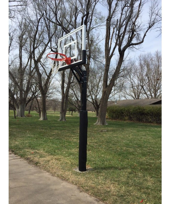 First Team Champ Adjustable In - Ground Basketball Goal  - Play and Sync