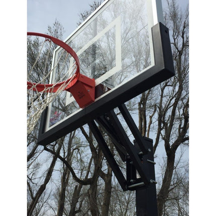 First Team Champ Adjustable In - Ground Basketball Goal  - Play and Sync