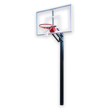 First Team Champ Adjustable In - Ground Basketball Goal  - Play and Sync
