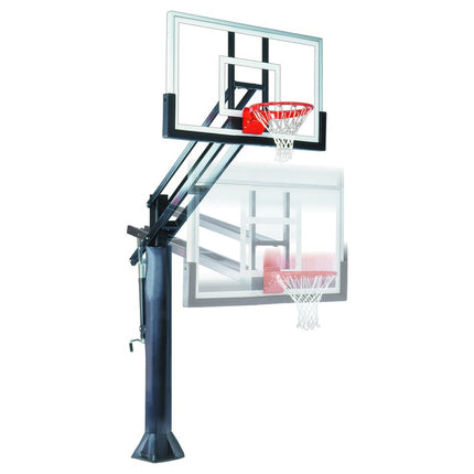 First Team Force Adjustable In - Ground Basketball Goal Force Ultra - Play and Sync