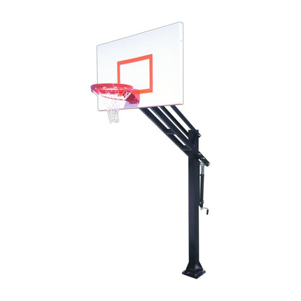 First Team Force Adjustable In - Ground Basketball Goal  - Play and Sync