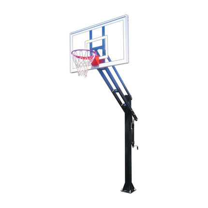 First Team Force Adjustable In - Ground Basketball Goal Force Pro - Play and Sync