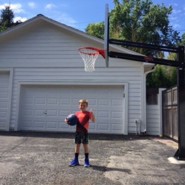 First Team Force Adjustable In - Ground Basketball Goal Force Ultra - Play and Sync