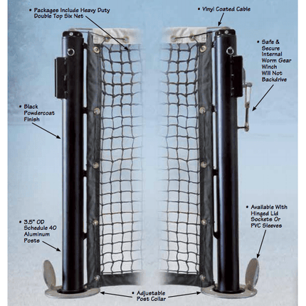 First Team Guardian Pickleball Post System Guardian PKPS - Play and Sync
