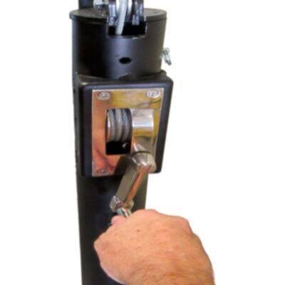 First Team Guardian Pickleball Post System w/ Surface Mount PKSM Guardian PKSM - Play and Sync