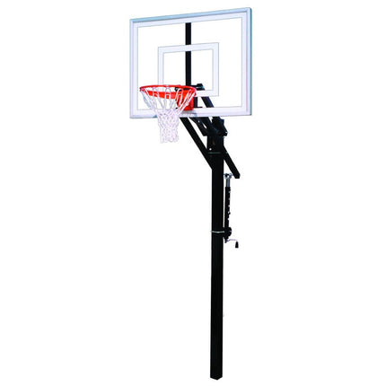First Team Jam Adjustable In - Ground Basketball Goal  - Play and Sync