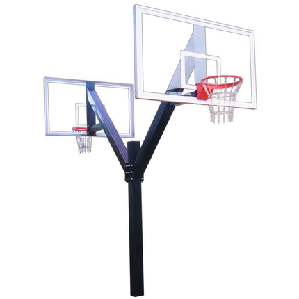 First Team Legend Fixed Height Basketball Goal  - Play and Sync