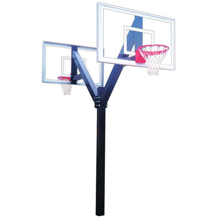 First Team Legend Jr. Fixed Height Basketball Goal  - Play and Sync