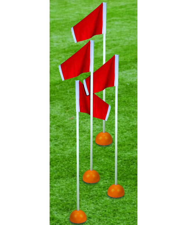 First Team Official Soccer Corner Flags with Weighted Base FT4025TF FT4025TF - Play and Sync