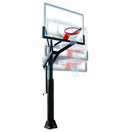 First Team PowerHouse 5 Adjustable In - Ground Basketball Goal PowerHouse 560 - Play and Sync