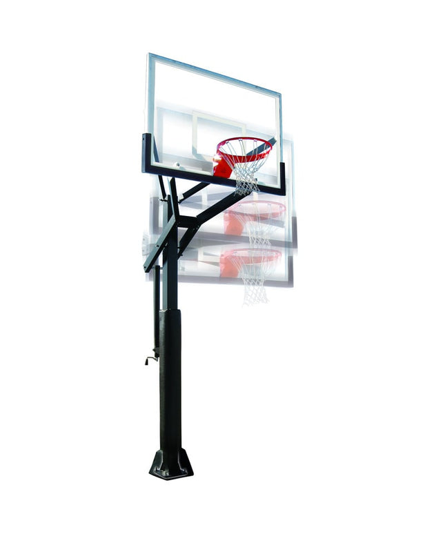 First Team PowerHouse 5 Adjustable In - Ground Basketball Goal PowerHouse 560 - Play and Sync
