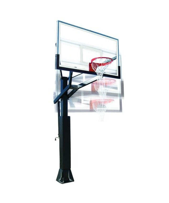 First Team PowerHouse 6 Adjustable In - Ground Basketball Goal PowerHouse 660 - Play and Sync