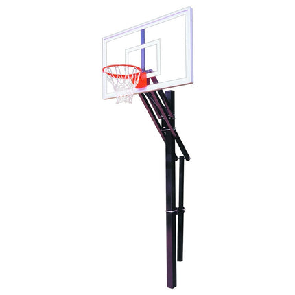 First Team Slam Adjustable In - Ground Basketball Goal  - Play and Sync