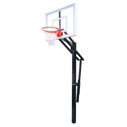 First Team Slam Adjustable In - Ground Basketball Goal  - Play and Sync