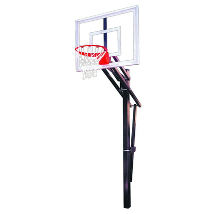 First Team Slam Adjustable In - Ground Basketball Goal Slam Turbo - Play and Sync
