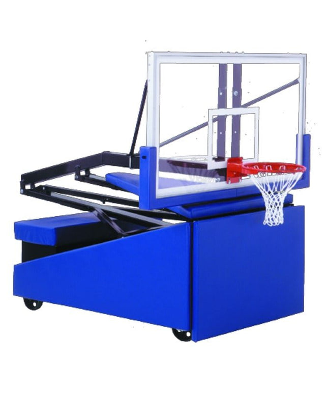 First Team Storm Portable Basketball Goal  - Play and Sync