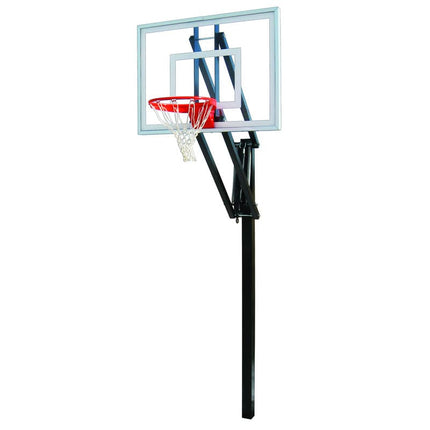 First Team Vector Adjustable In - Ground Basketball Goal  - Play and Sync
