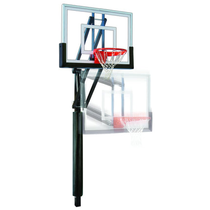 First Team Vector Adjustable In - Ground Basketball Goal  - Play and Sync