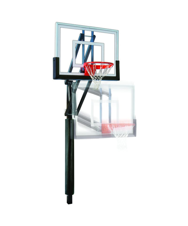 First Team Vector Adjustable In - Ground Basketball Goal  - Play and Sync