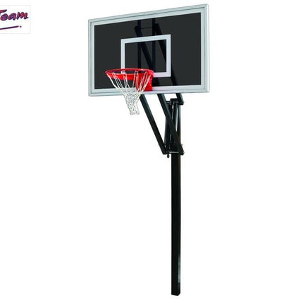 First Team Vector Adjustable In - Ground Basketball Goal  - Play and Sync