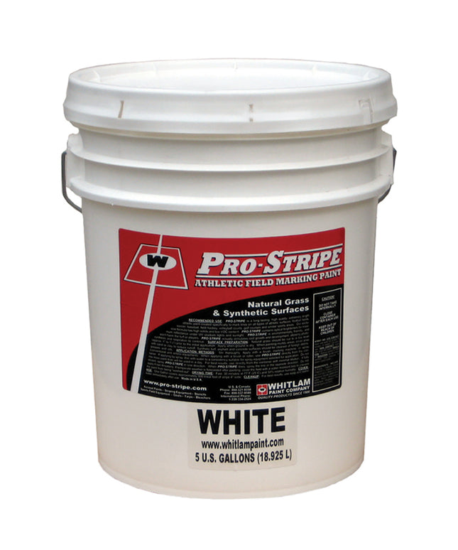 Jaypro Sports Pro-Stripe Athletic Field Line Marking Paint  (White) FSP-5WT - Play and Sync