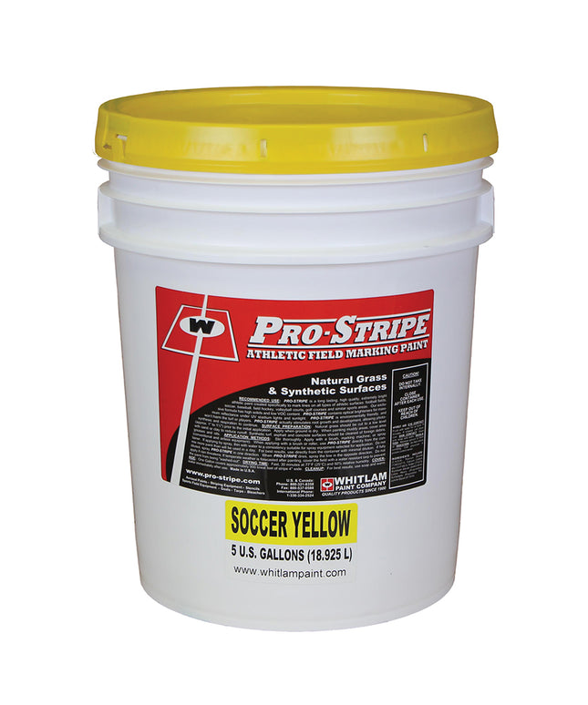 Jaypro Sports Pro-Stripe Athletic Field Line Marking Paint  (Yellow) FSP-5YW - Play and Sync