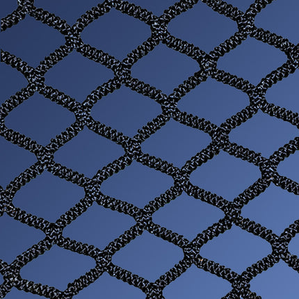 Jaypro Sports Lacrosse Replacement Net   Field NetX1 (7 mm) Seamless (6 ft.H x 6 ft.W x 7 ft.D) NETX1-G260 - Play and Sync