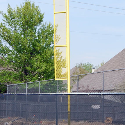 Gared 30' Inground Foul Pole, Orange | BSPOLE - 30PO BSPOLE-30PO - Play and Sync