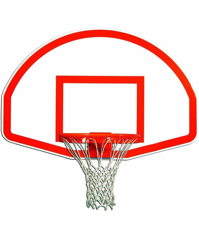 Gared 35 - 1/2” x 54” Fan - Shape Aluminum Basketball Backboard 1750B - NH 1750B - Play and Sync