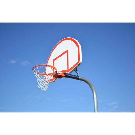 Gared 35” x 54” Rear - Mount Fan - Shape Steel Basketball Backboard 1266B 1266B - Play and Sync
