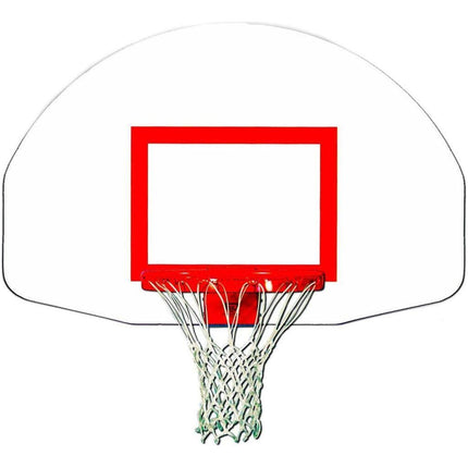 Gared 35” X 54” Stationary Basketball Wall Mounted Package w/ Manual Height Adjuster P2350-2030STAAGM - Play and Sync