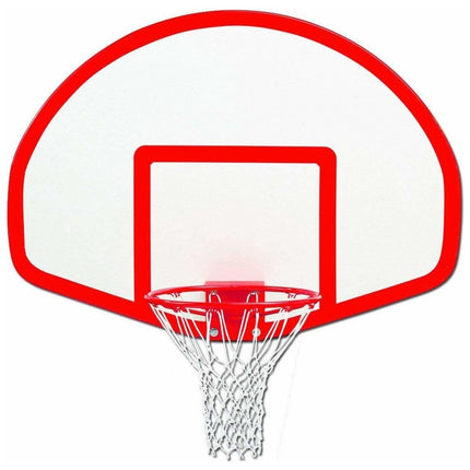 Gared 39” x 54” Lightweight Fan - Shape Fiberglass Basketball Backboard 1301B 1301B - Play and Sync