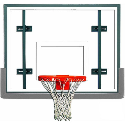 Gared 42” x 54” Gymnasium Basketball Glass Backboard Package PK305010PS PK305010PS - Play and Sync
