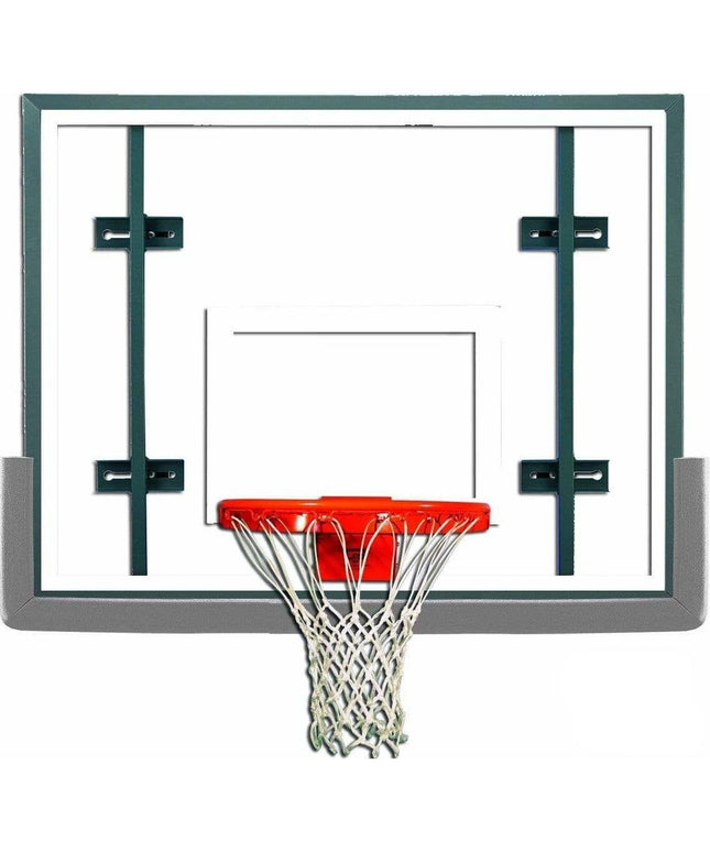 Gared 42” x 54” Gymnasium Basketball Glass Backboard Package PK305010PS PK305010PS - Play and Sync