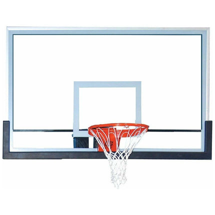Gared 42” x 60” Outdoor Pro Style Glass Basketball Backboard BB60G38HH BB60G38HH - Play and Sync