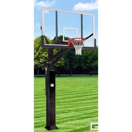 Gared 42" x 72" All Pro Jam Adjustable In Ground Basketball Hoop GP12A72DM GP12A72DM - Play and Sync