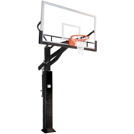 Gared 42" x 72" All Pro Jam Adjustable In Ground Basketball Hoop GP12G72DM GP12G72DM - Play and Sync