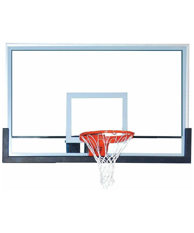 Gared 42” x 72” Outdoor Pro Style Glass Basketball Backboard BB72G50HH BB72G50HH - Play and Sync