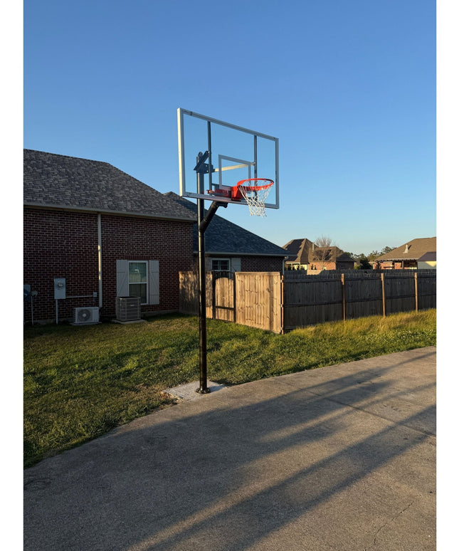 Gared 42” x 72” Outdoor Recreational Glass Basketball Backboard BB72G50 BB72G50 - Play and Sync