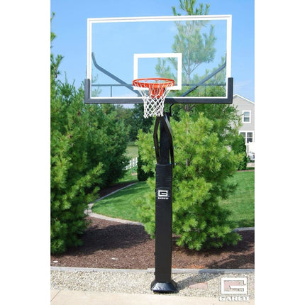 Gared 42" x 72" Pro Jam Adjustable In Ground Basketball Hoop GP10G72DM GP10G72DM - Play and Sync