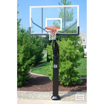 Gared 42" x 72" Pro Jam In Ground Adjustable Basketball Hoop GP10A72DM GP10A72DM - Play and Sync