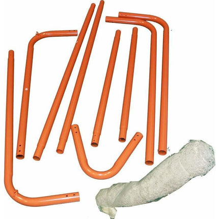 Gared 6' x 6' SlingShot Recreational Lacrosse Goal with Net LG50 LG50 - Play and Sync
