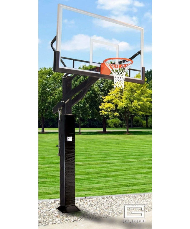 Gared 42" x 72" All Pro Jam Adjustable In Ground Basketball Hoop GP12G72DM