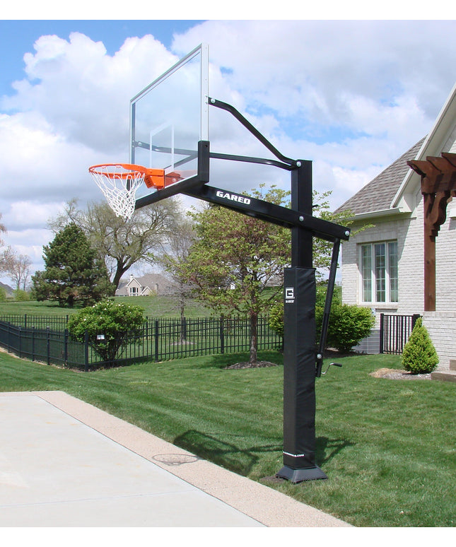 Gared All Pro Jam Adjustable Basketball Hoop with Polycarbonate Board | GP12P72DM GP12P72DM - Play and Sync