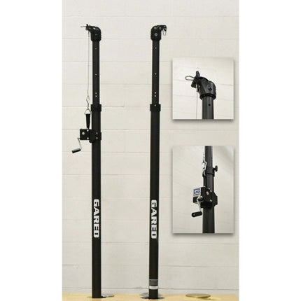 Gared Carbon Flare 3” Telescopic One - Court Volleyball System 5300 5305 - Play and Sync