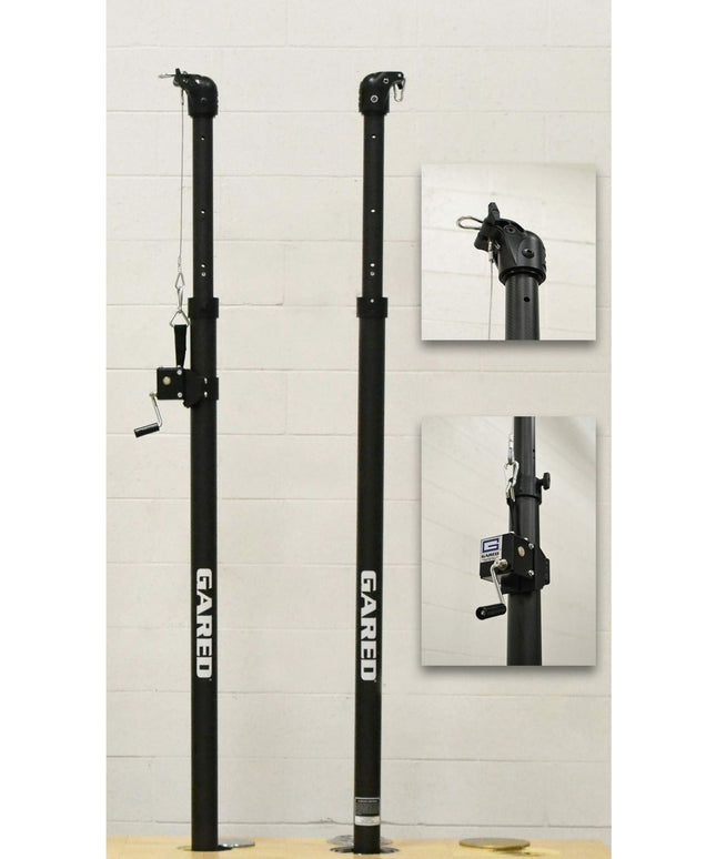 Gared Carbon Flare 3” Telescopic One - Court Volleyball System 5300 5305 - Play and Sync