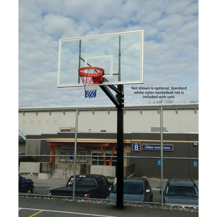 Gared Endurance 6” Square Post Polycarbonate Playground Basketball Hoop GP104PC72 - Play and Sync