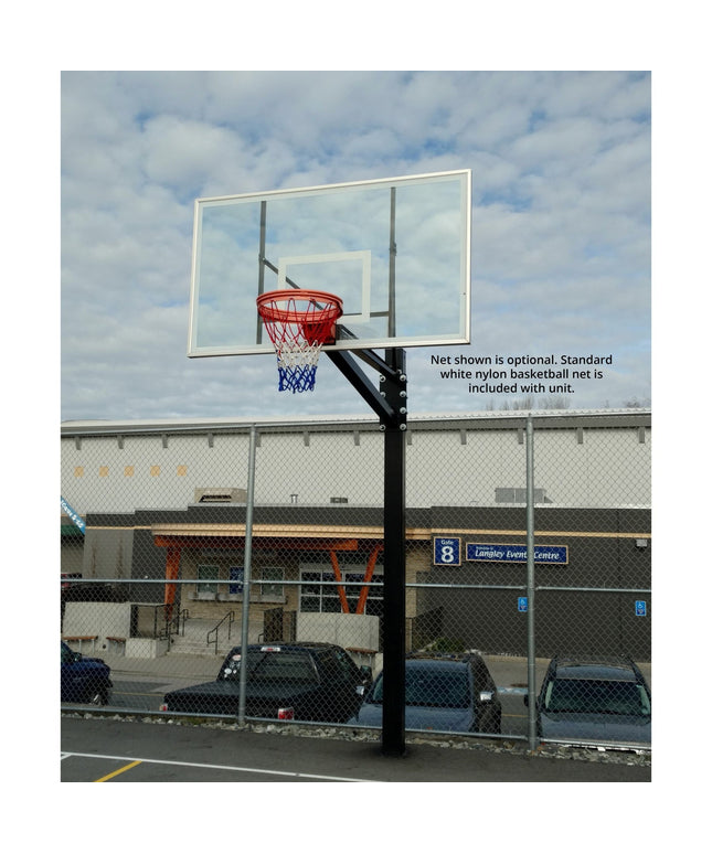 Gared Endurance 6” Square Post Polycarbonate Playground Basketball Hoop GP104PC72 - Play and Sync